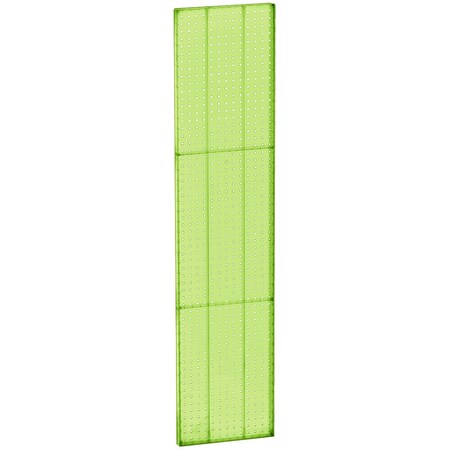 Azar Displays 13.5" x 60" Pegboard Panel - One sided, PK2 771360-GRE-2PK